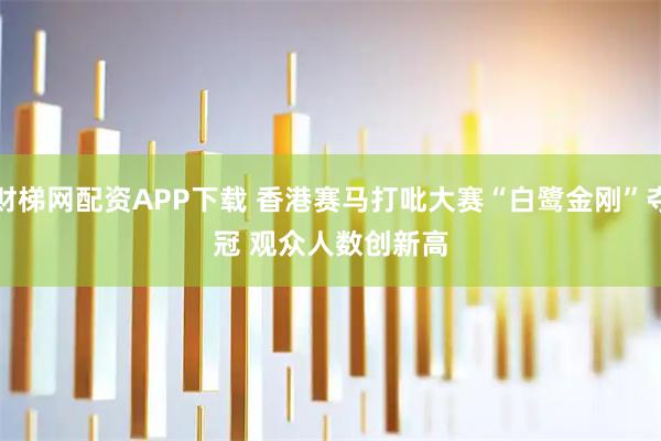 财梯网配资APP下载 香港赛马打吡大赛“白鹭金刚”夺冠 观众人数创新高