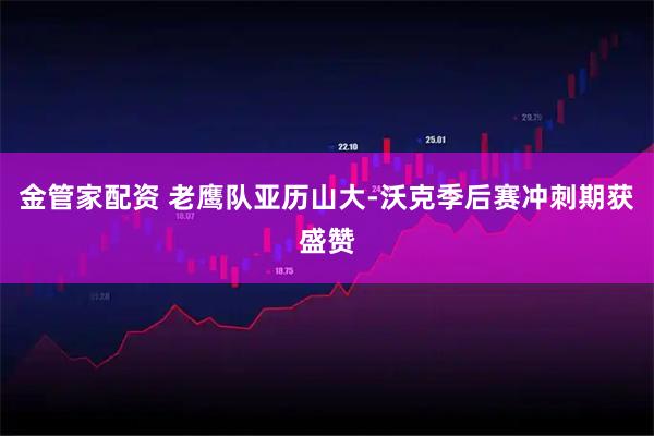 金管家配资 老鹰队亚历山大-沃克季后赛冲刺期获盛赞
