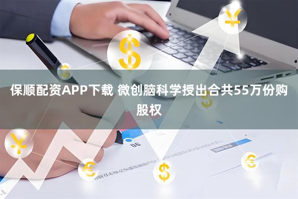 保顺配资APP下载 微创脑科学授出合共55万份购股权